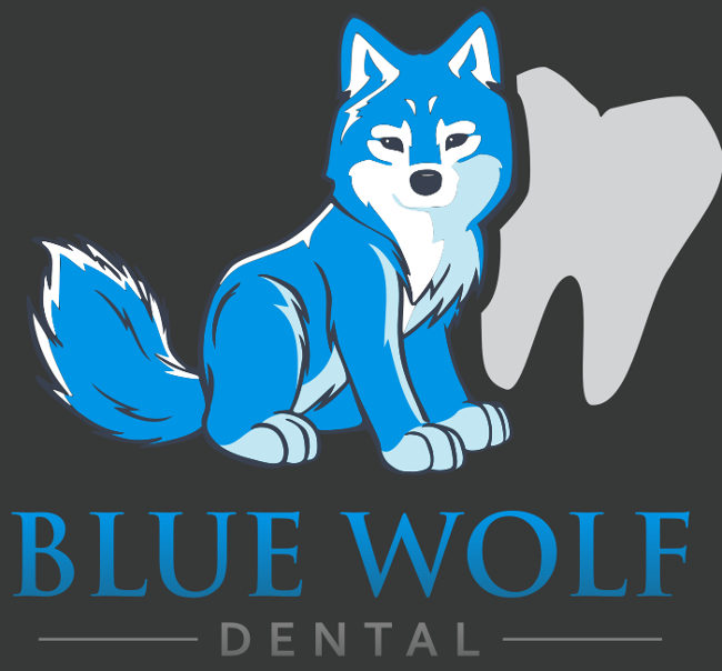 Blue Wolf Dental Logo