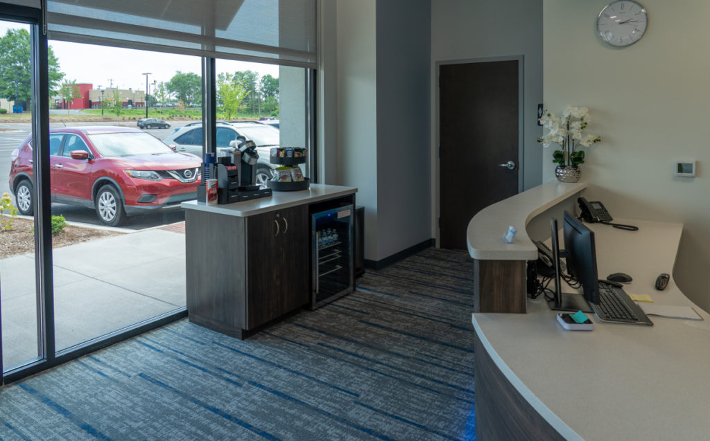 Blue Wolf Dental Lobby