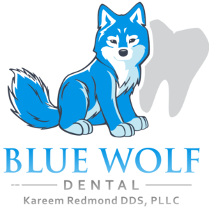 Blue Wolf Dental Logo